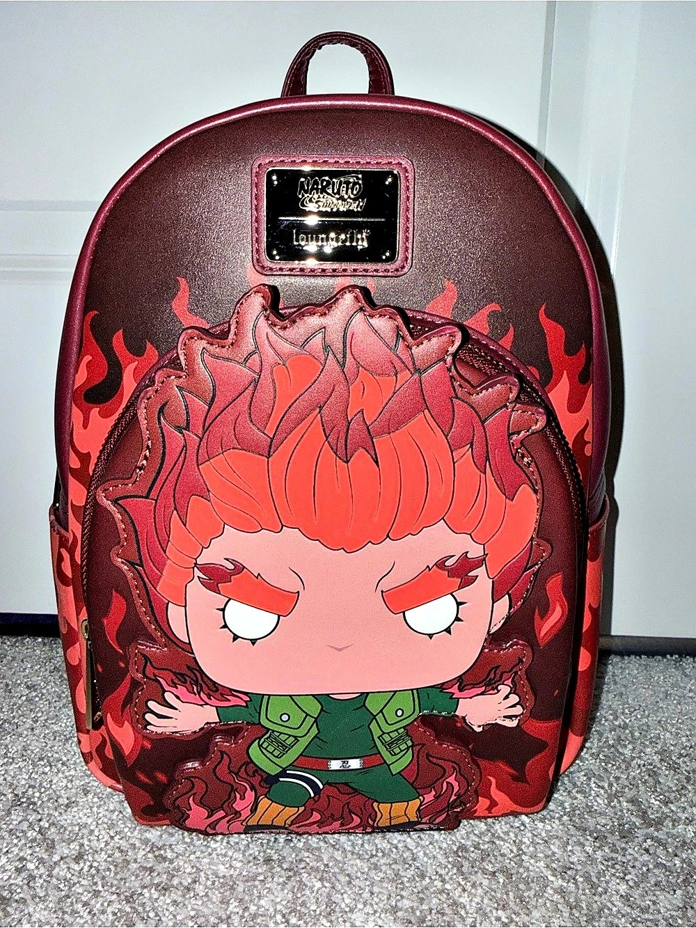 Loungefly Naruto Shippuden Might Guy Eight Inner Gates Mini Backpack Mini